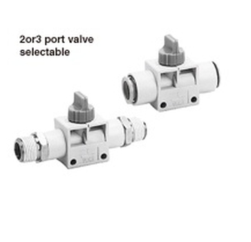 วาล์ว เอส เอ็ม ซี 3 พ็อต Smc vhk3 finger valve vhk 3 port valve selectable vhk3